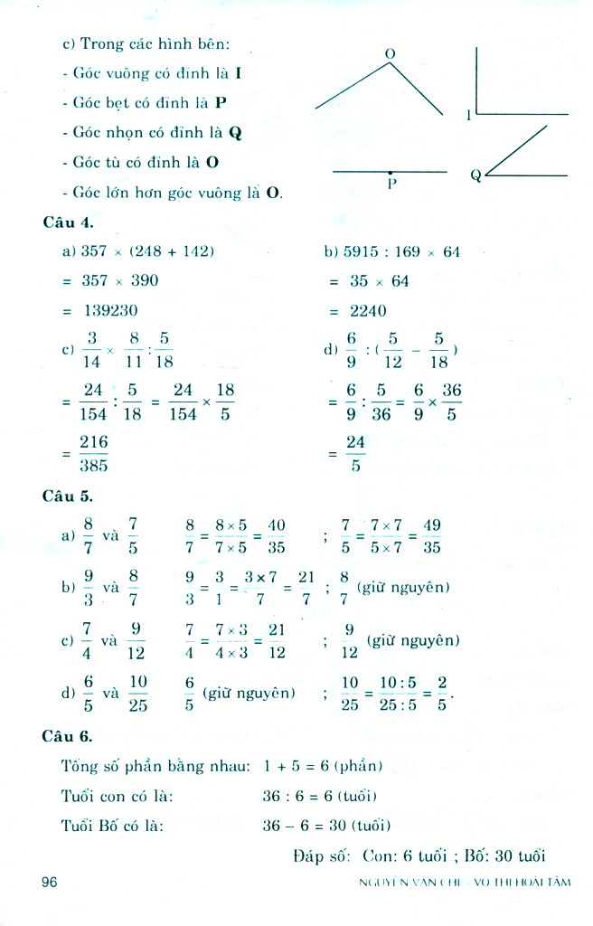 bộ 100 đề kiểm tra định kì toán 4 - tập 2 - có đáp án và lời giải (biên soạn theo chương trình gdpt mới)