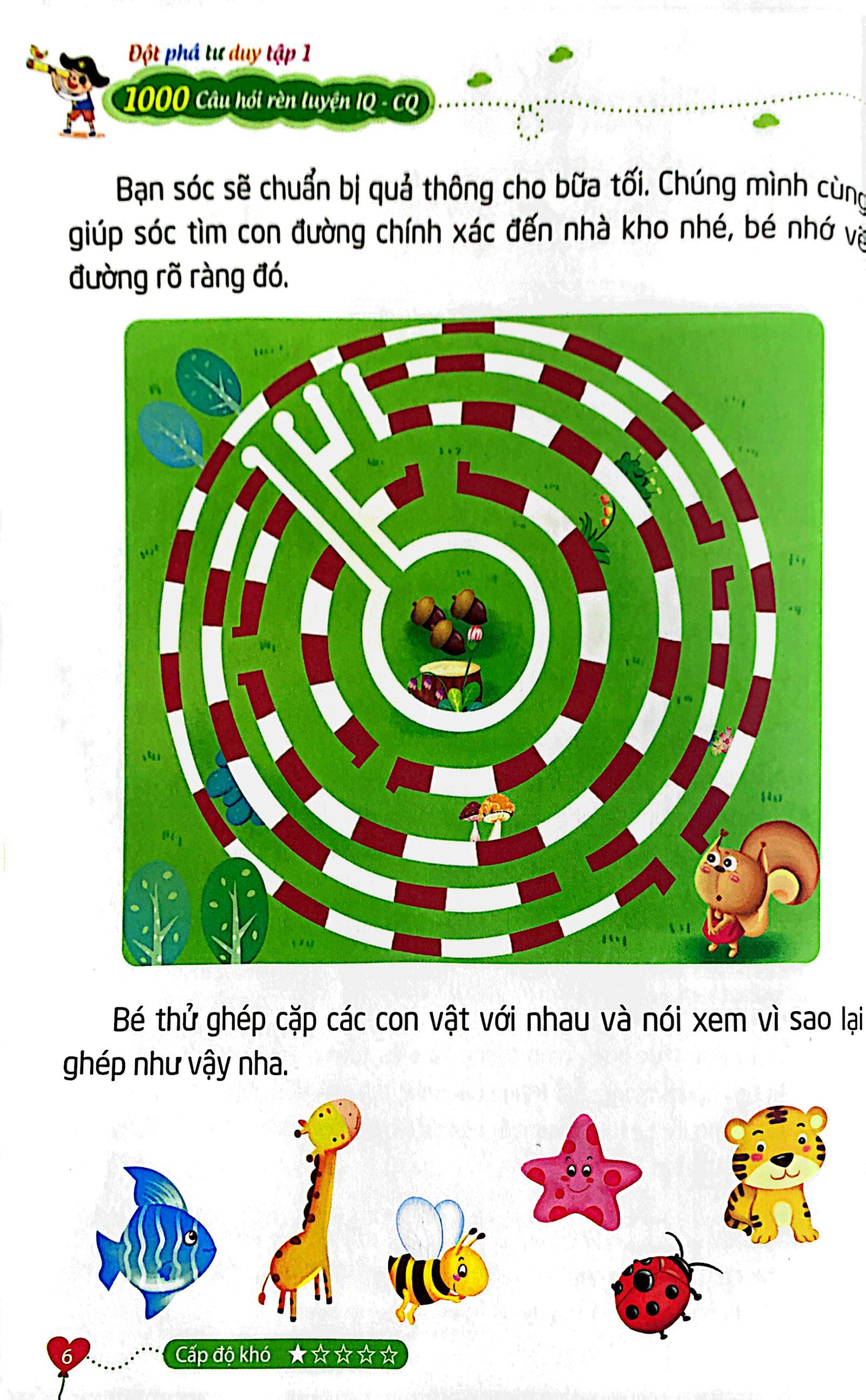 bộ 1000 câu hỏi rèn luyện iq - cq - đột phá tư duy - tập 1