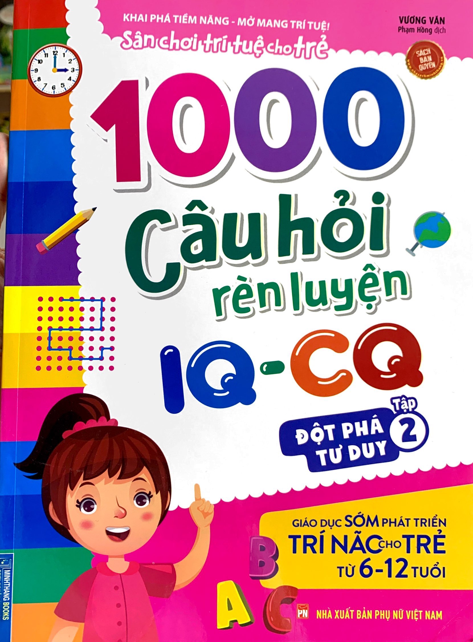 bộ 1000 câu hỏi rèn luyện iq - cq - đột phá tư duy - tập 2