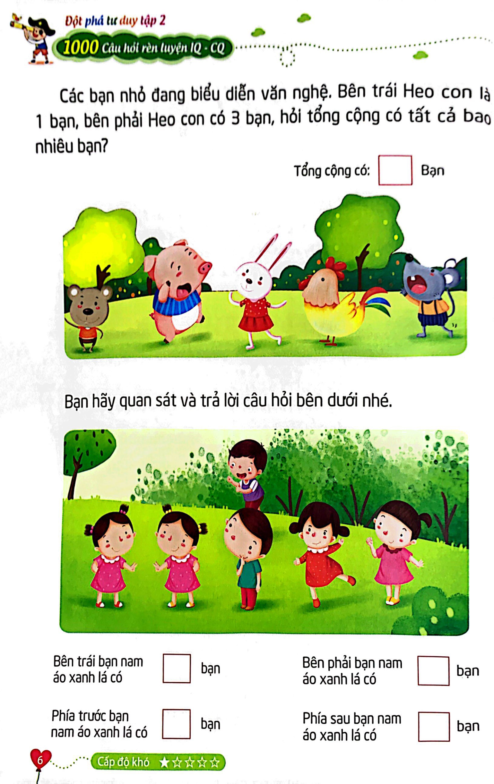 bộ 1000 câu hỏi rèn luyện iq - cq - đột phá tư duy - tập 2