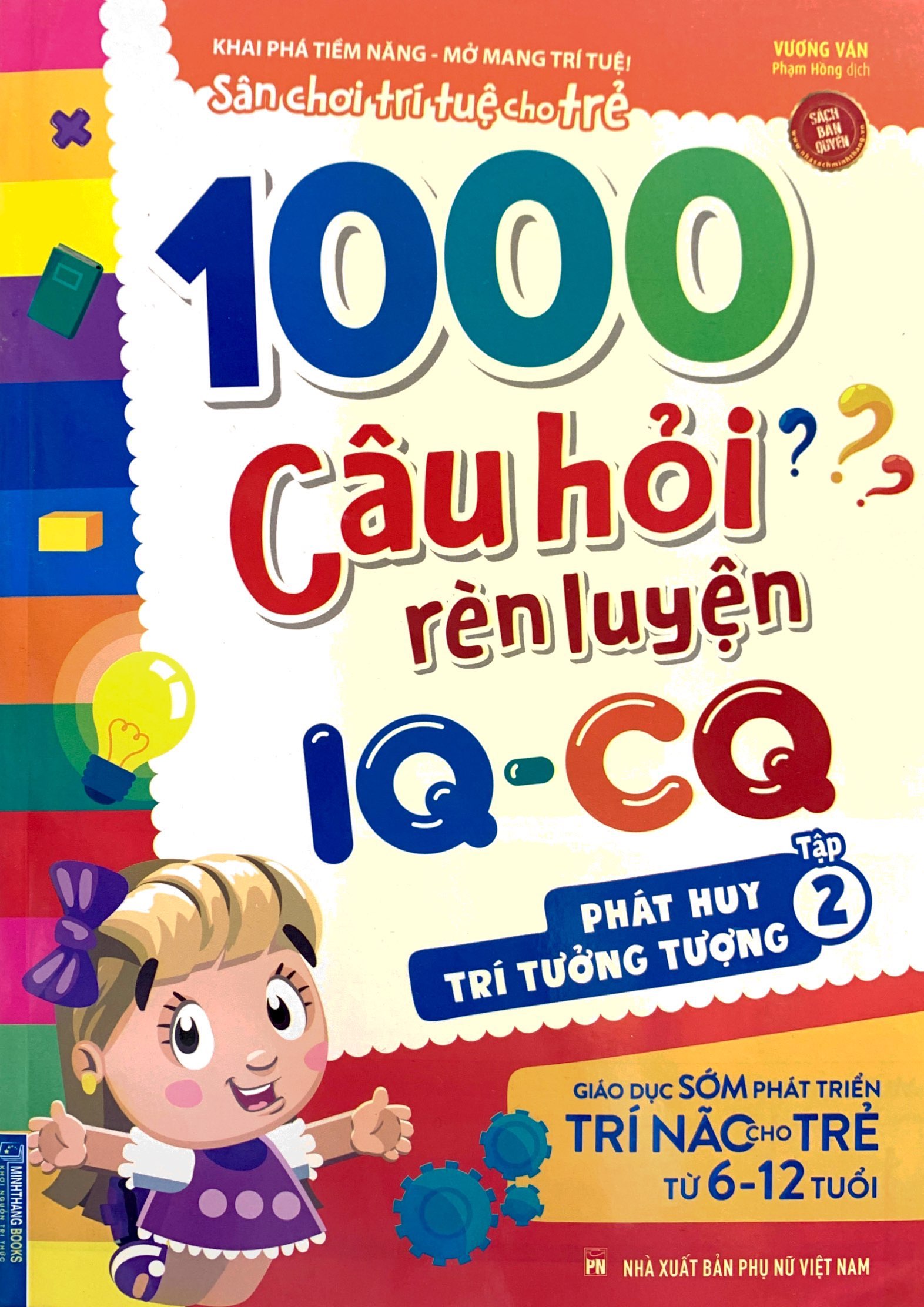 bộ 1000 câu hỏi rèn luyện iq - cq - phát huy trí tưởng tượng - tập 2