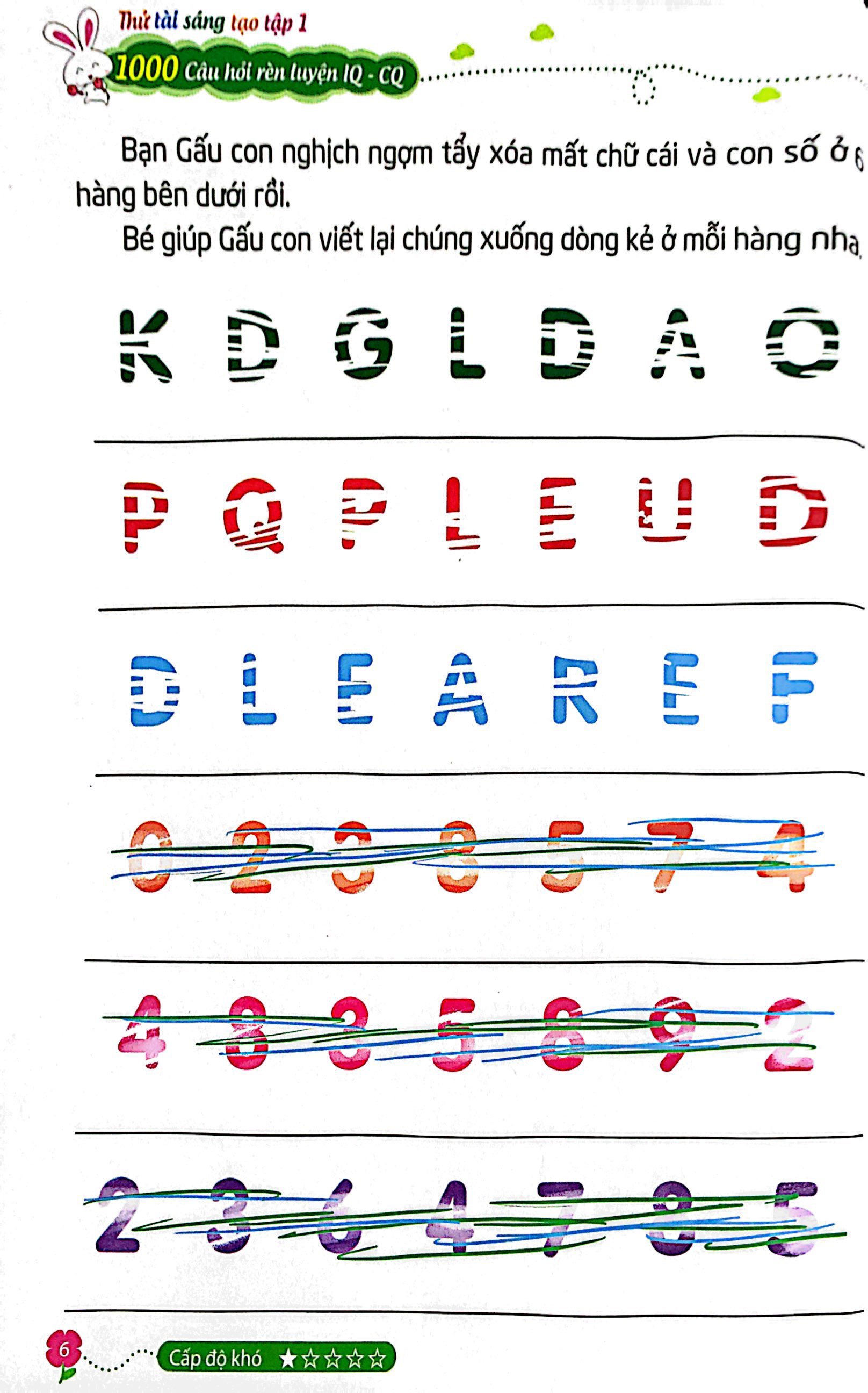 bộ 1000 câu hỏi rèn luyện iq - cq - thách thức sáng tạo - tập 1