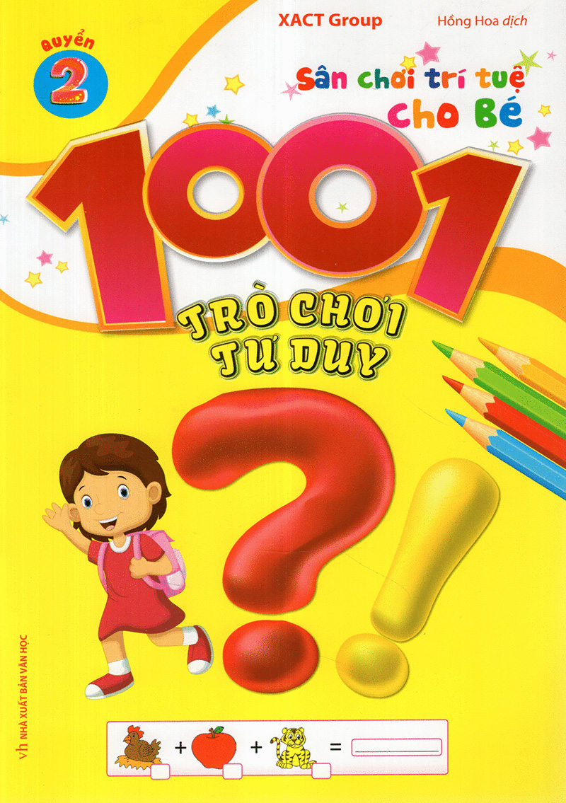 bộ 1001 trò chơi tư duy - quyển 2