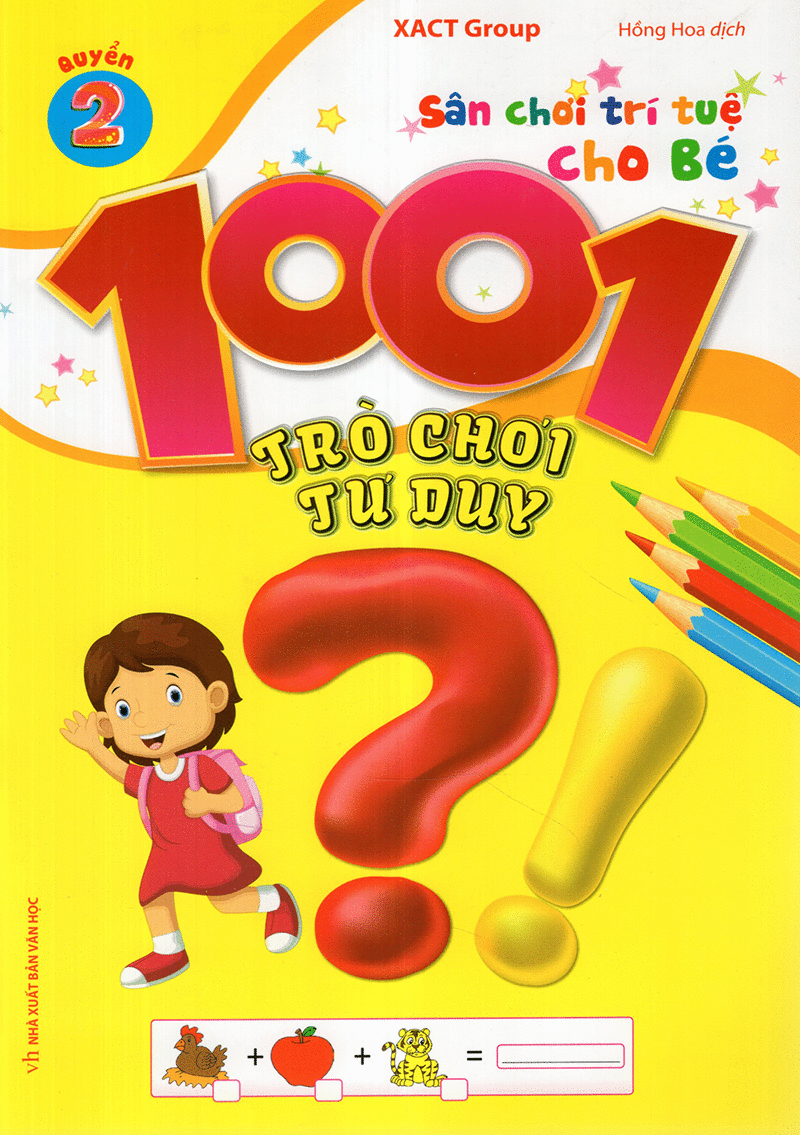 bộ 1001 trò chơi tư duy - quyển 2