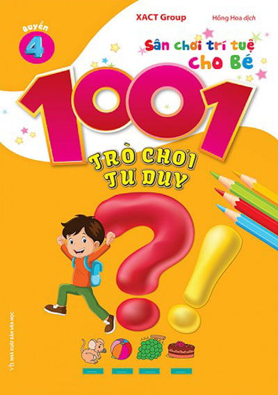 bộ 1001 trò chơi tư duy - quyển 4