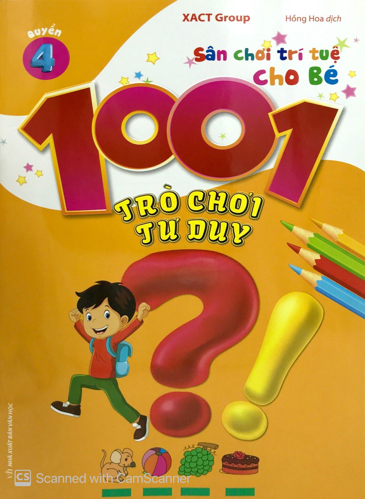 bộ 1001 trò chơi tư duy - quyển 4