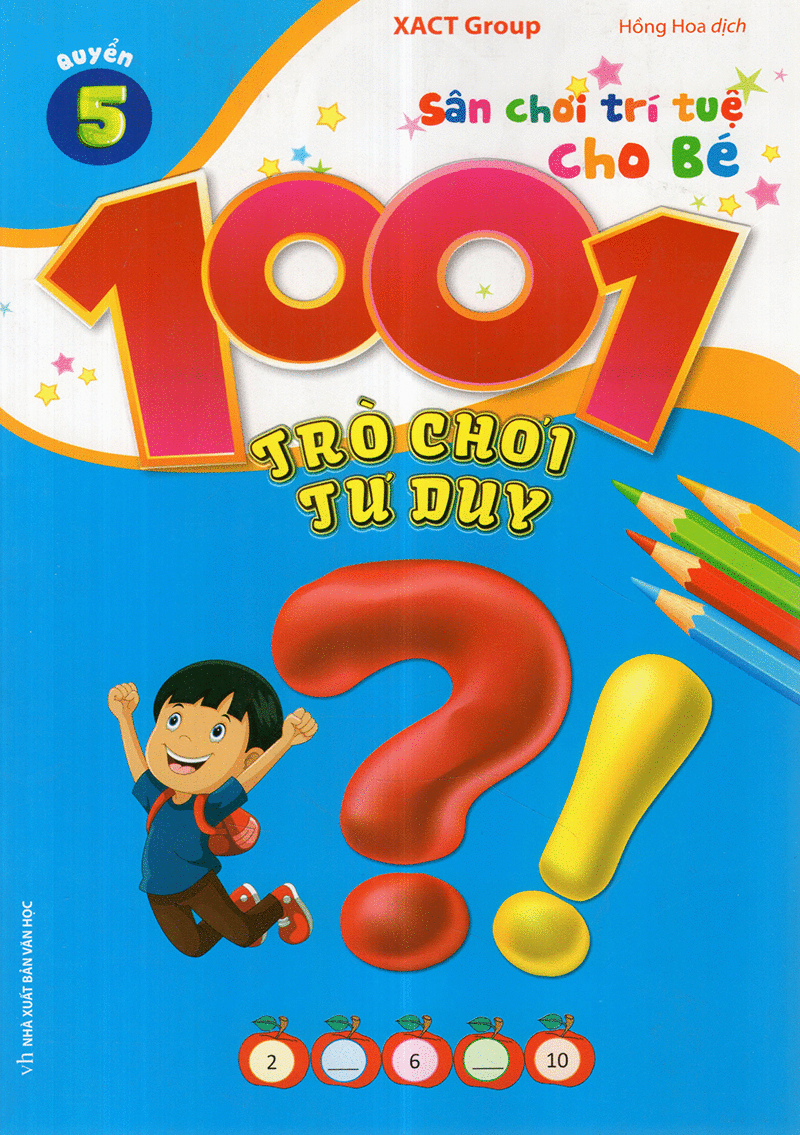 bộ 1001 trò chơi tư duy - quyển 5