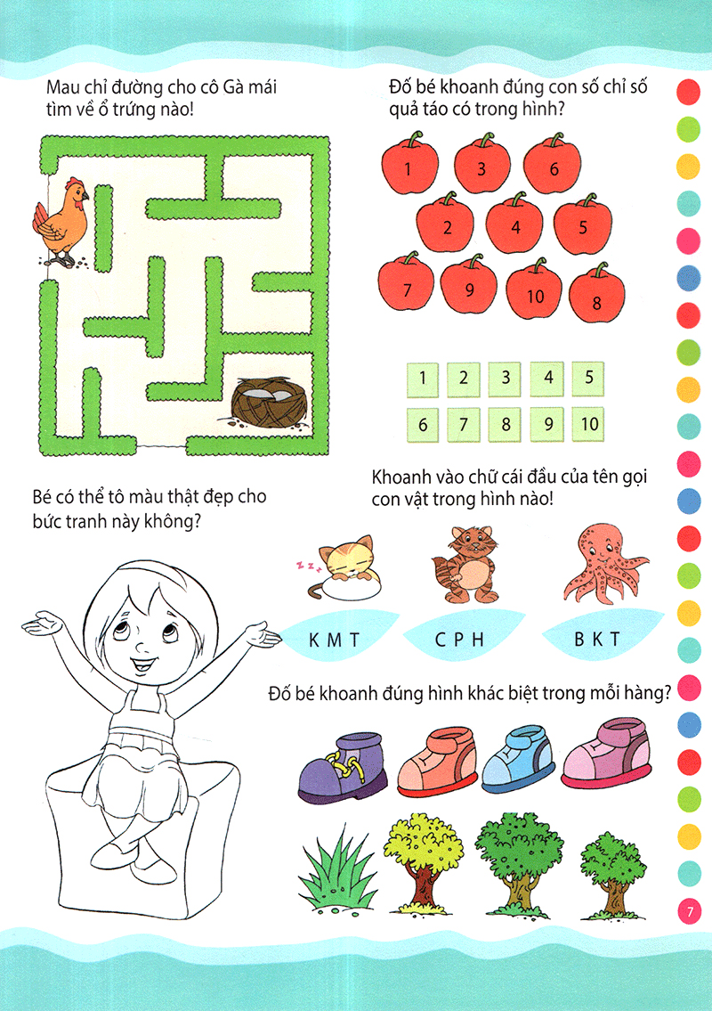 bộ 1001 trò chơi tư duy - quyển 6