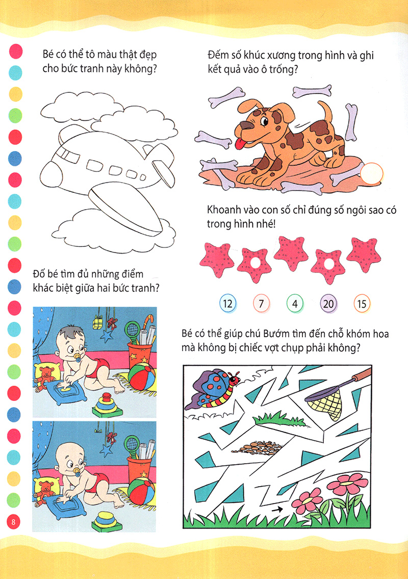 bộ 1001 trò chơi tư duy - quyển 6