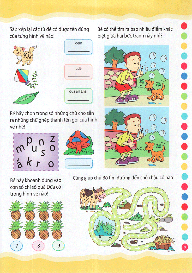 bộ 1001 trò chơi tư duy - quyển 6