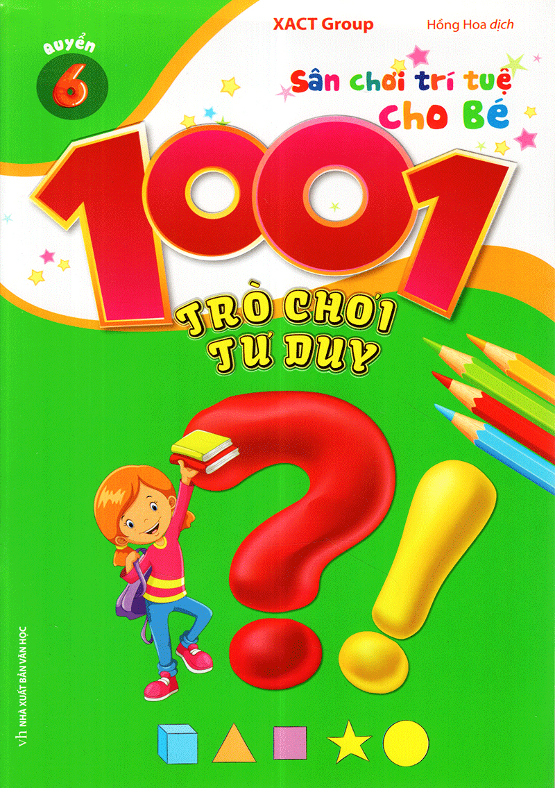 bộ 1001 trò chơi tư duy - quyển 6