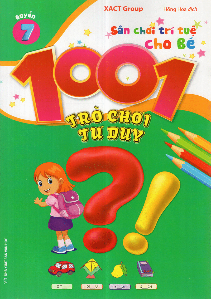bộ 1001 trò chơi tư duy - quyển 7
