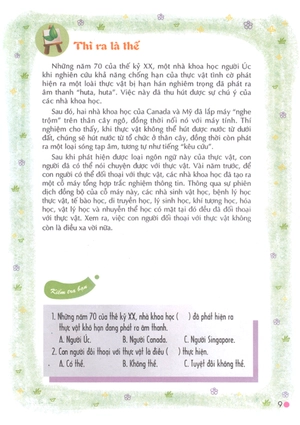 bộ 101 điều em muốn biết - thế giới thực vật - tập 1