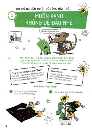 bộ 101 thí nghiệm - tuyệt vời ông mặt trời (tập 2)