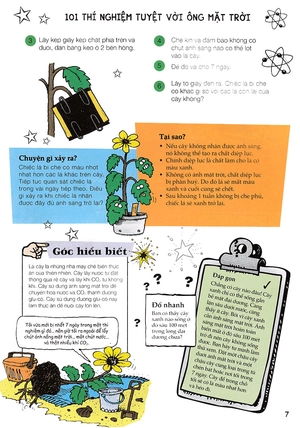 bộ 101 thí nghiệm - tuyệt vời ông mặt trời (tập 2)