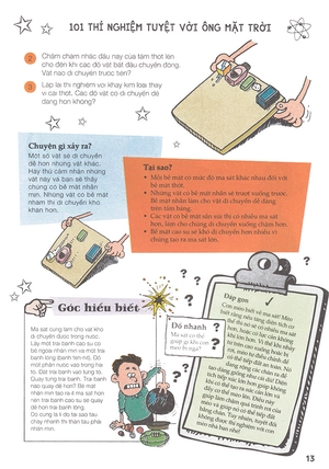 bộ 101 thí nghiệm - tuyệt vời ông mặt trời (tập 3)