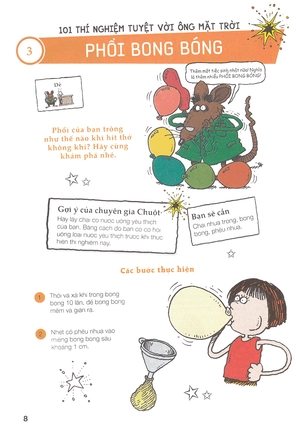 bộ 101 thí nghiệm - tuyệt vời ông mặt trời (tập 3)