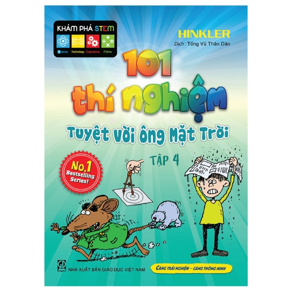 bộ 101 thí nghiệm - tuyệt vời ông mặt trời (tập 4)