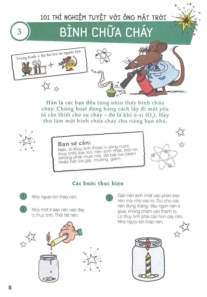 bộ 101 thí nghiệm - tuyệt vời ông mặt trời (tập 4)