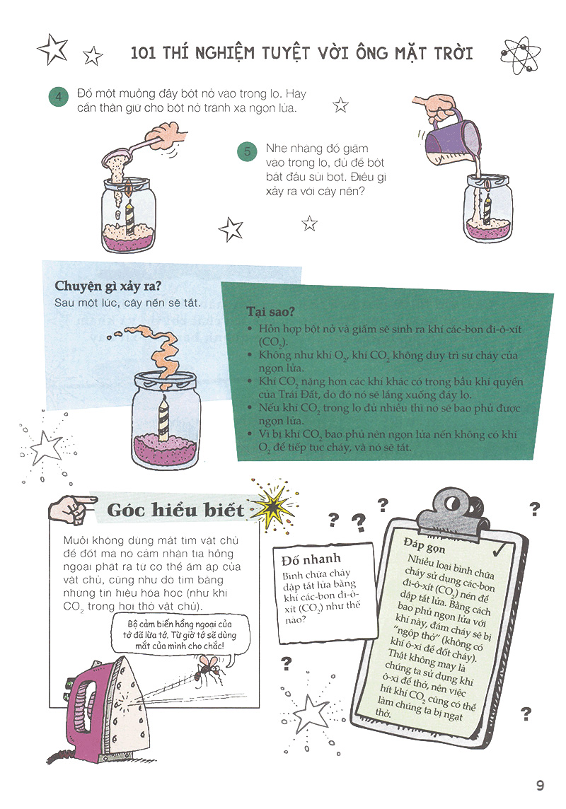 bộ 101 thí nghiệm - tuyệt vời ông mặt trời (tập 4)