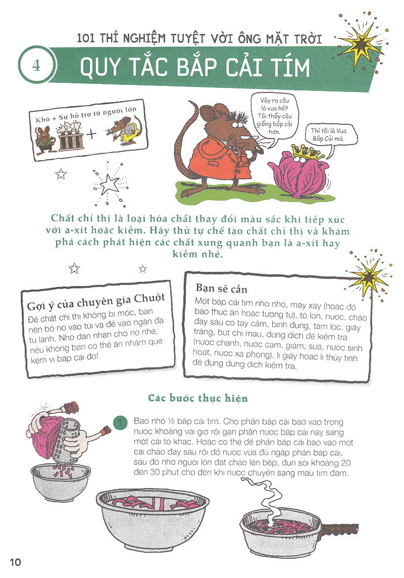 bộ 101 thí nghiệm - tuyệt vời ông mặt trời (tập 4)
