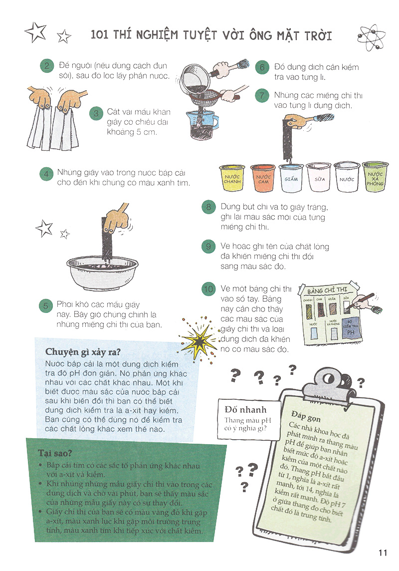bộ 101 thí nghiệm - tuyệt vời ông mặt trời (tập 4)