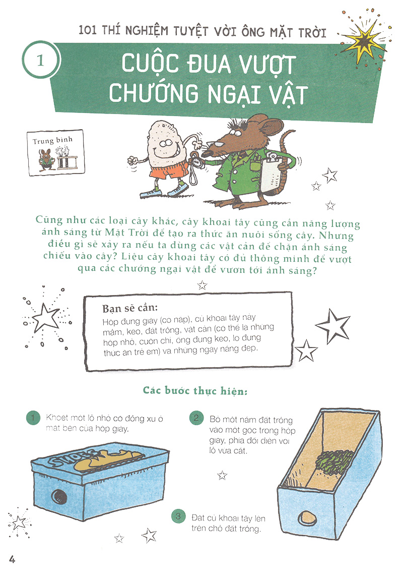 bộ 101 thí nghiệm - tuyệt vời ông mặt trời (tập 4)