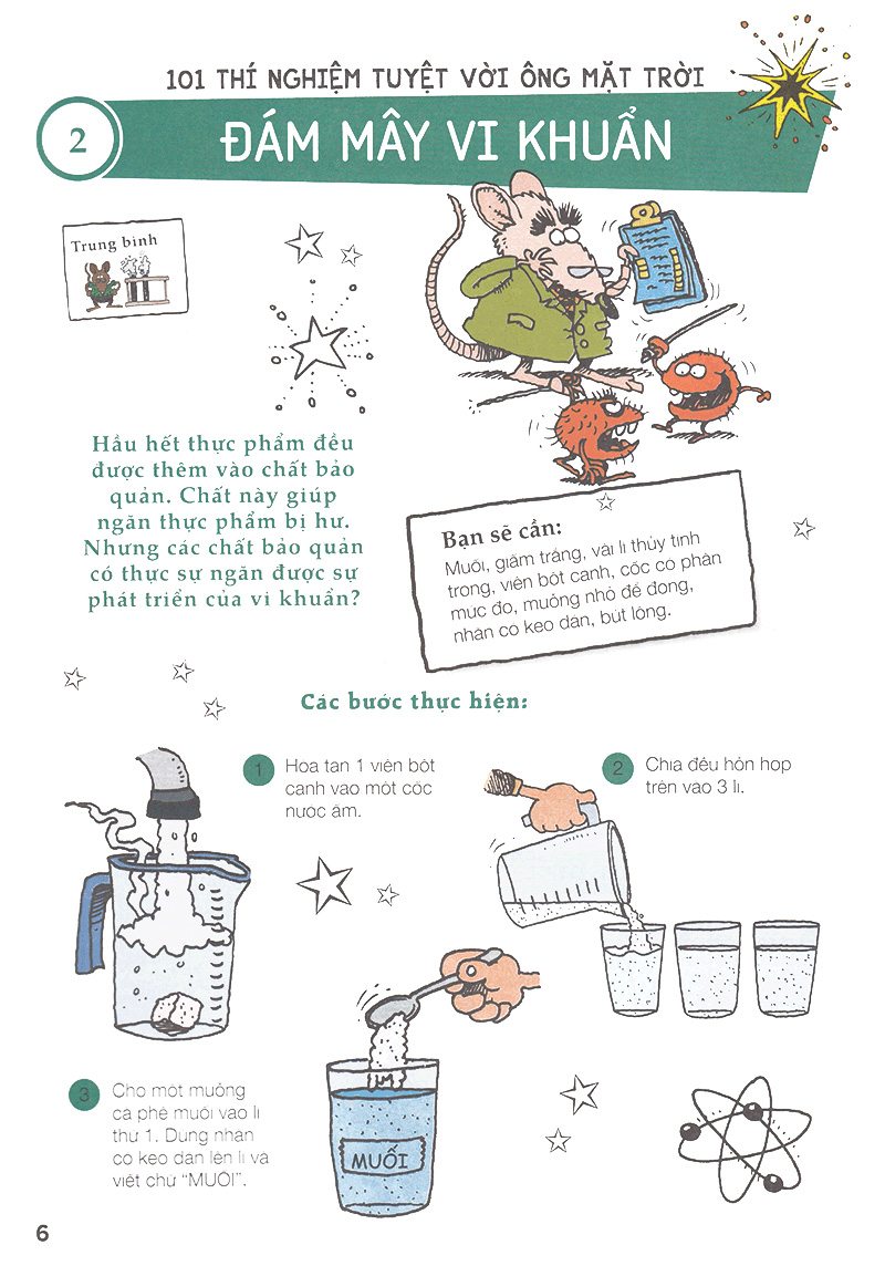 bộ 101 thí nghiệm - tuyệt vời ông mặt trời (tập 4)