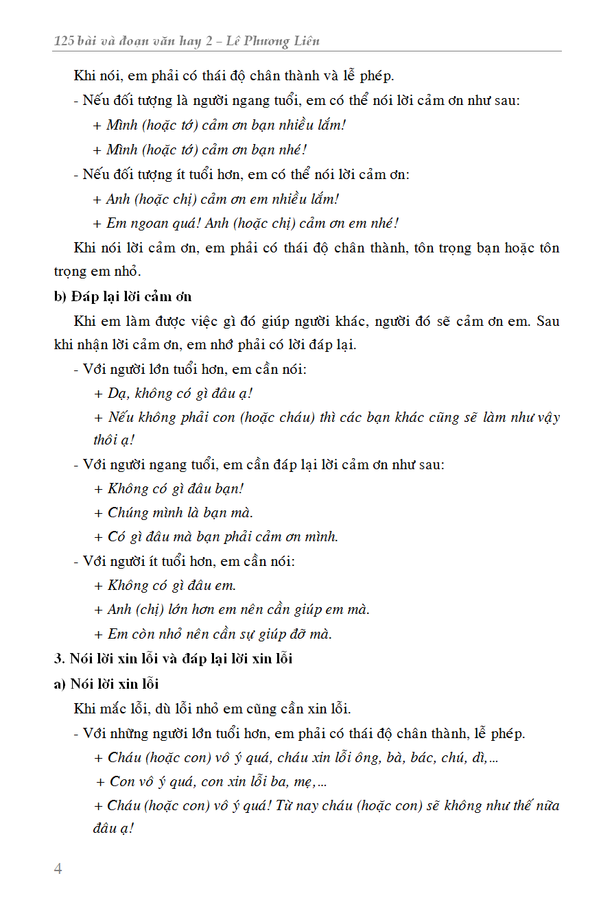 bộ 125 bài & đoạn văn hay 2