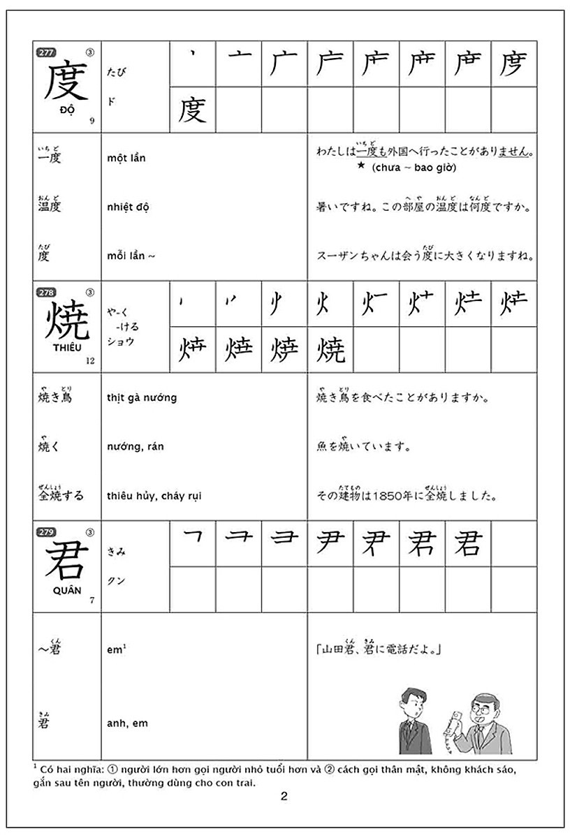 bộ 15 phút luyện kanji mỗi ngày - vol 2