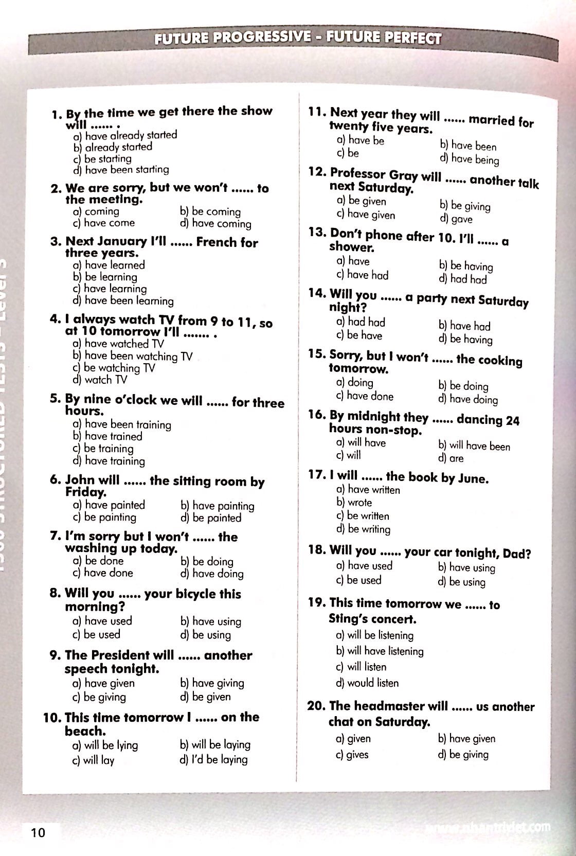 bộ 1500 structured tests level 3
