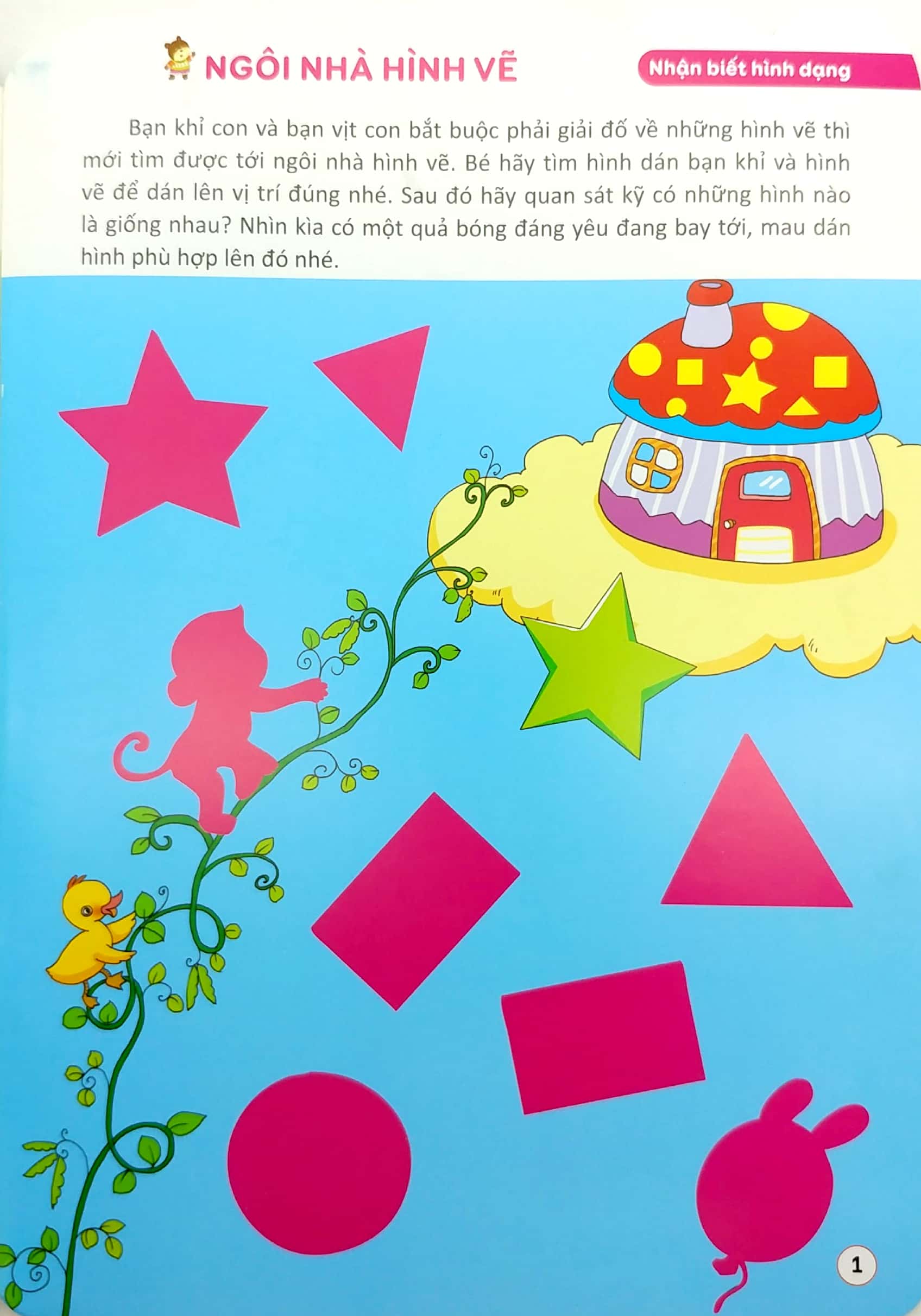 bộ 168 stickers - bóc dán hình thông minh phát triển tư duy toán học 4