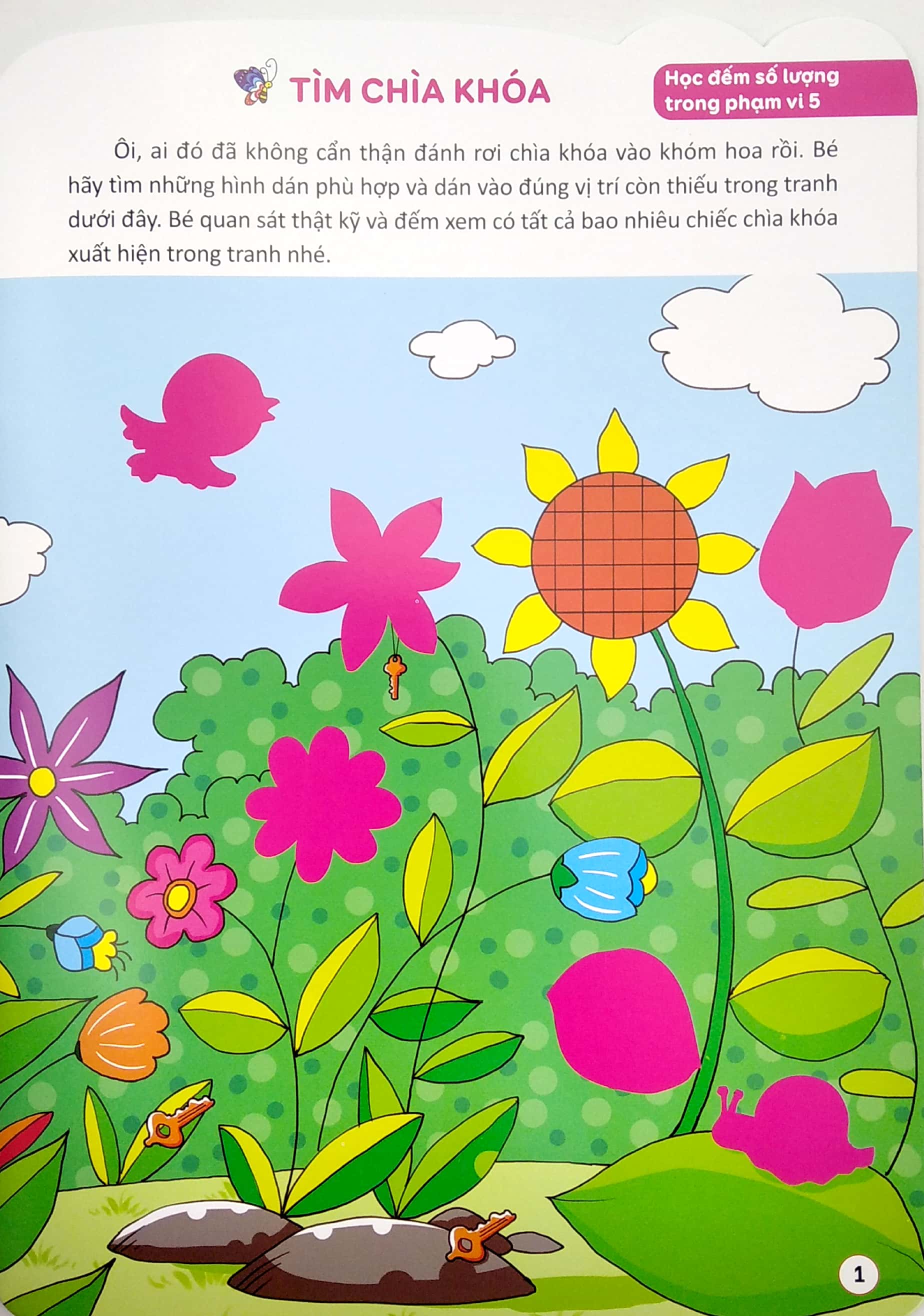 bộ 178 stickers - bóc dán thông minh phát triển khả năng tư duy toán học (3 - 4 tuổi) - tập 3