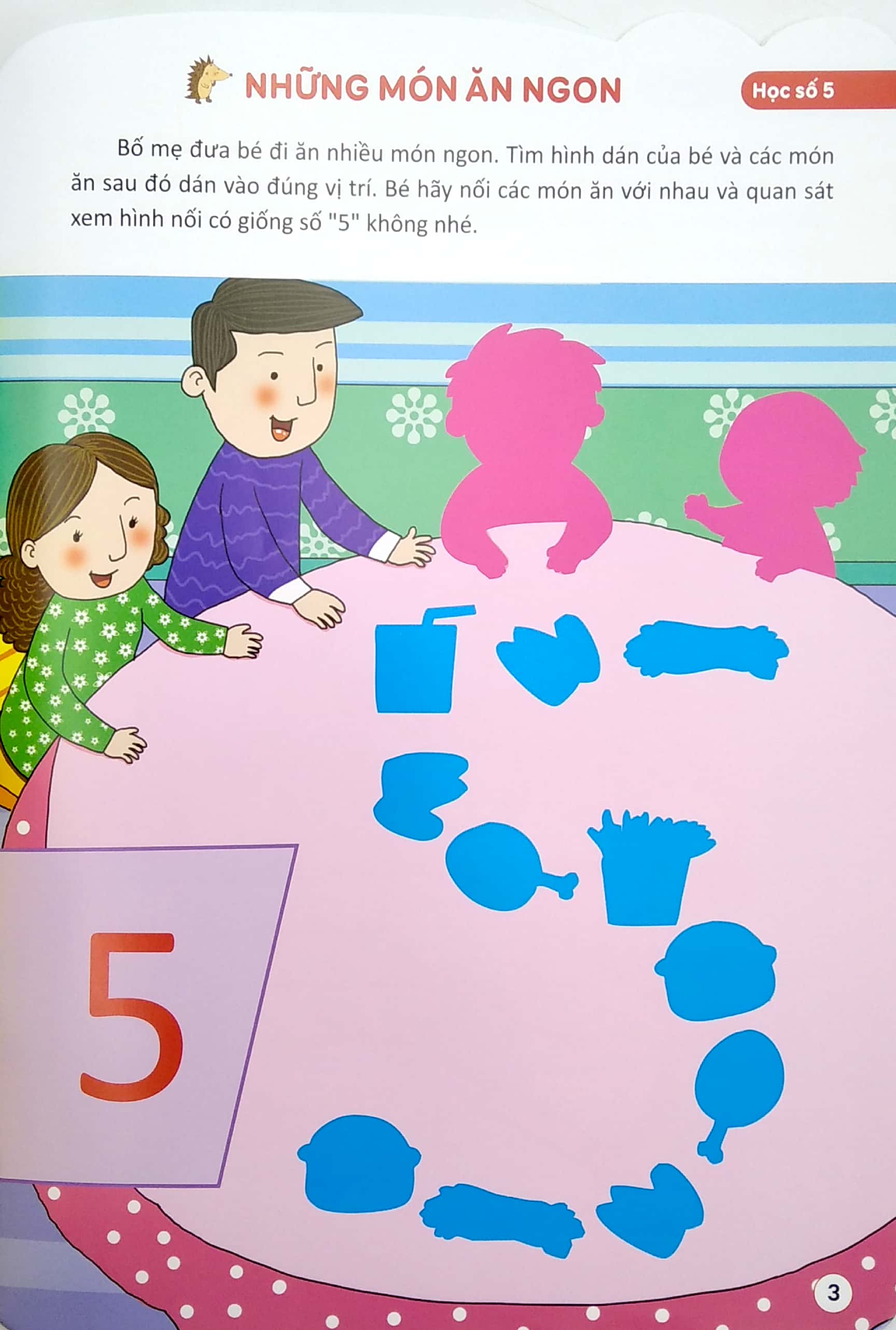 bộ 178 stickers - bóc dán thông minh phát triển khả năng tư duy toán học (3 - 4 tuổi) - tập 3