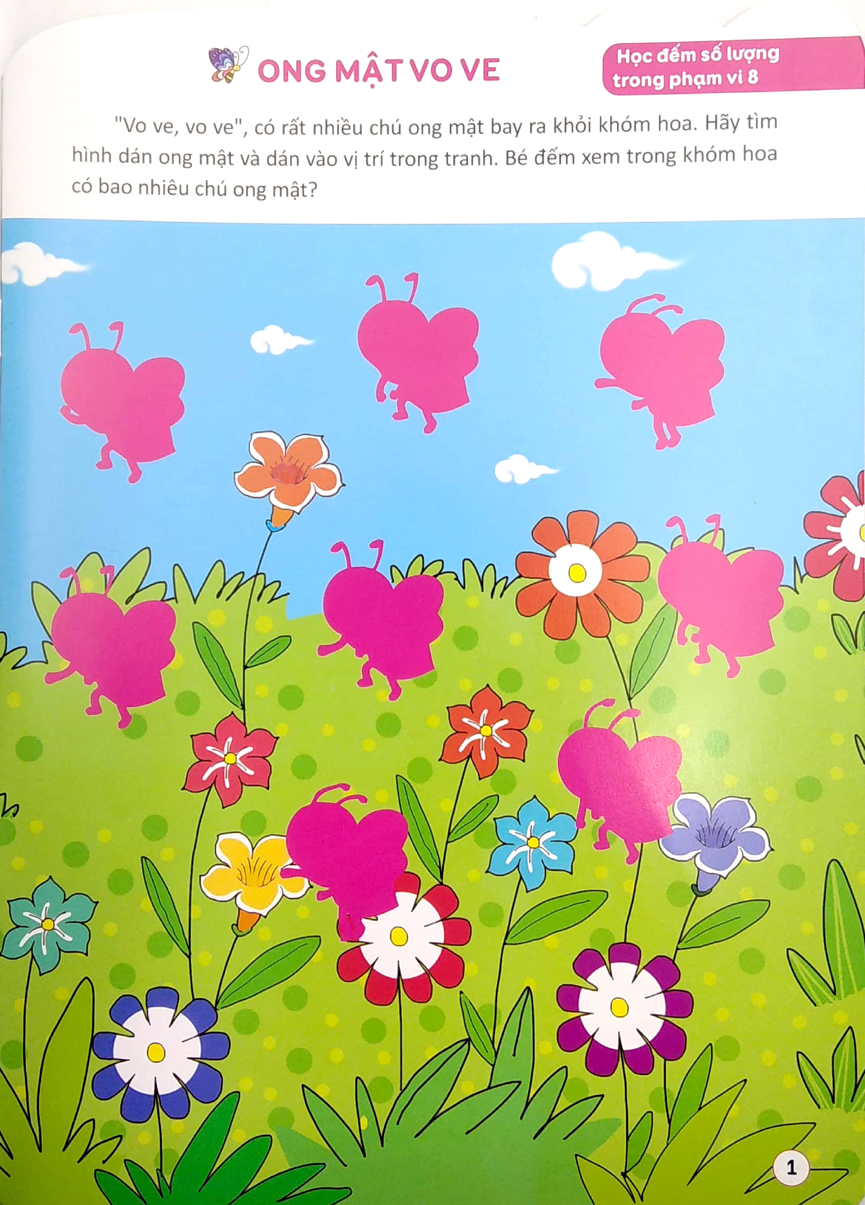 bộ 178 stickers - bóc dán thông minh phát triển khả năng tư duy toán học (3 - 4 tuổi) - tập 5