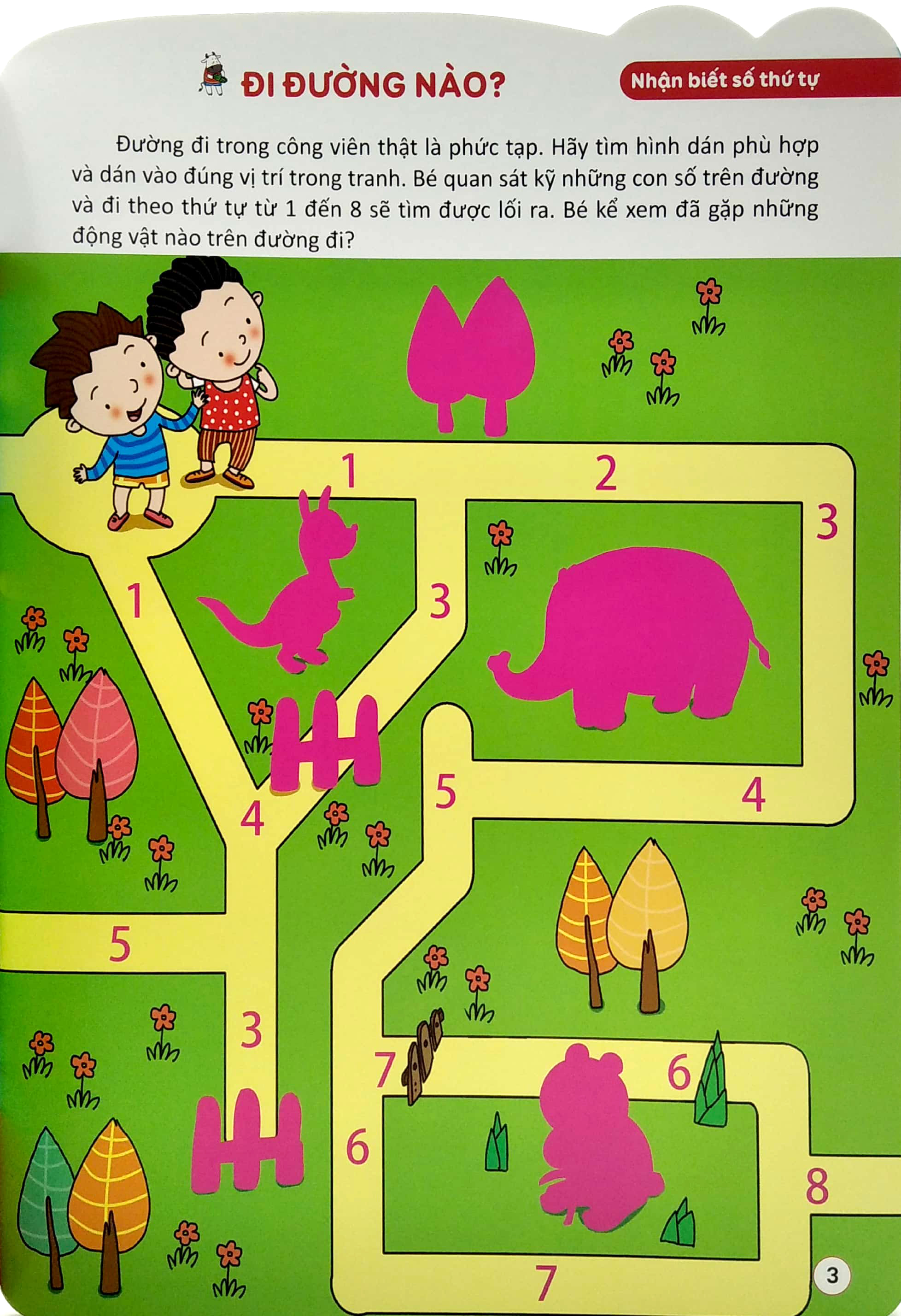 bộ 178 stickers - bóc dán thông minh phát triển khả năng tư duy toán học (3 - 4 tuổi) - tập 5