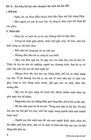 bộ 199 dàn bài và bài văn hay 4