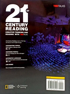 bộ 21st century reading 1: creative thinking and reading with ted talks