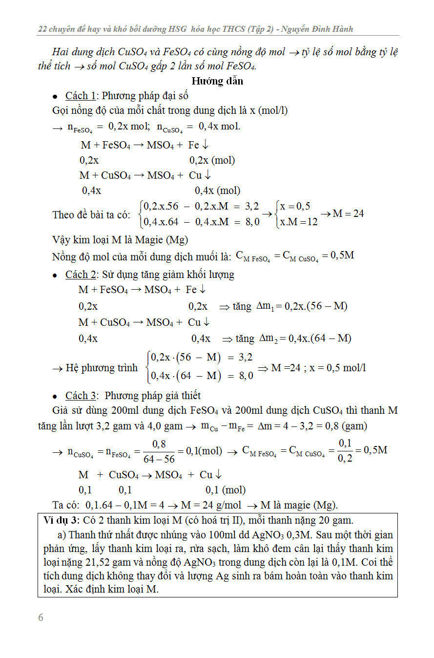 Bo
						
										
										22 Chuyen De Hay Va Kho - Bo Duong Hoc Sinh Gioi - Hoa Hoc THCS - Tap 2