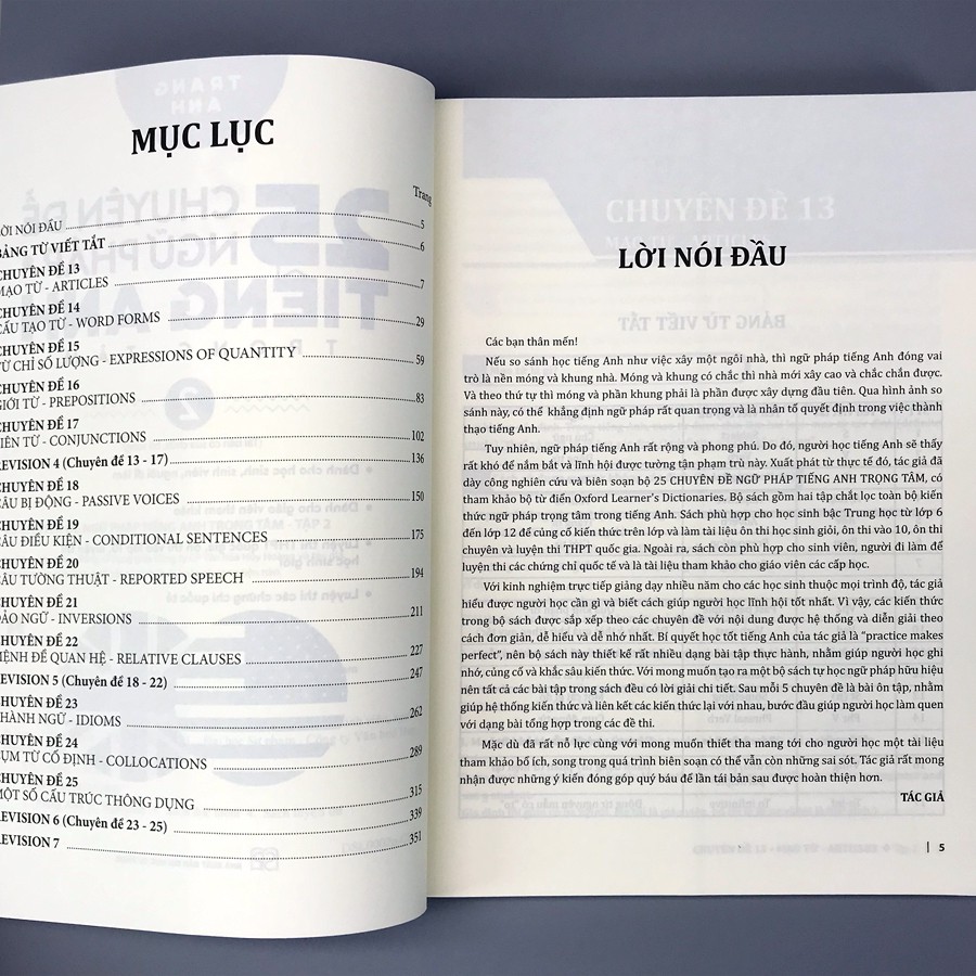 bộ 25 chuyên đề ngữ pháp tiếng anh trọng tâm - tập 2