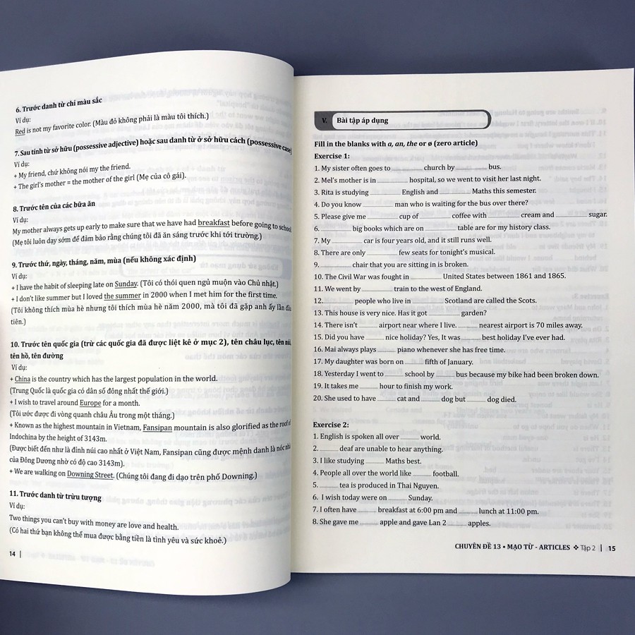 bộ 25 chuyên đề ngữ pháp tiếng anh trọng tâm - tập 2