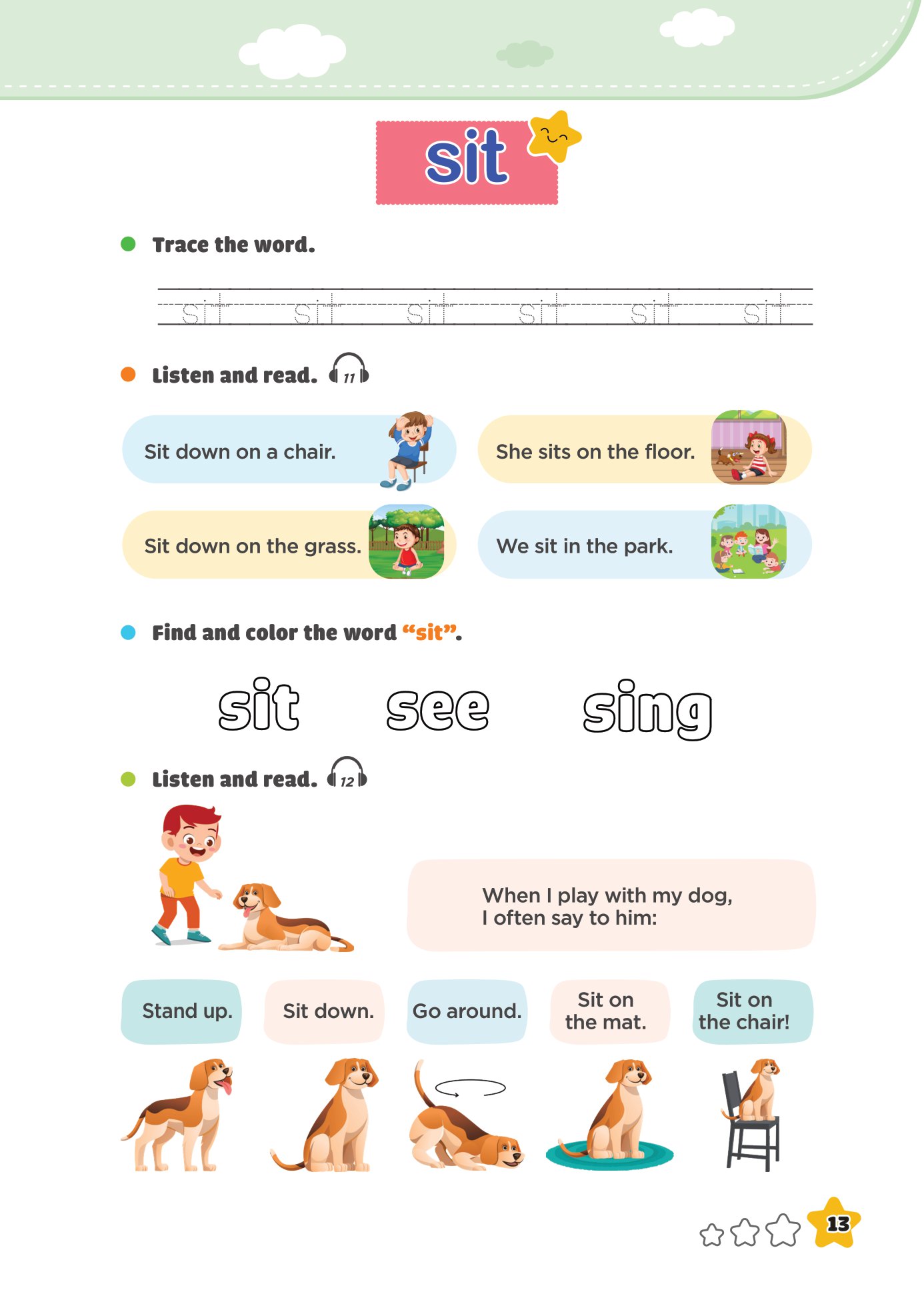 bộ 300 first sight words for kids - 2