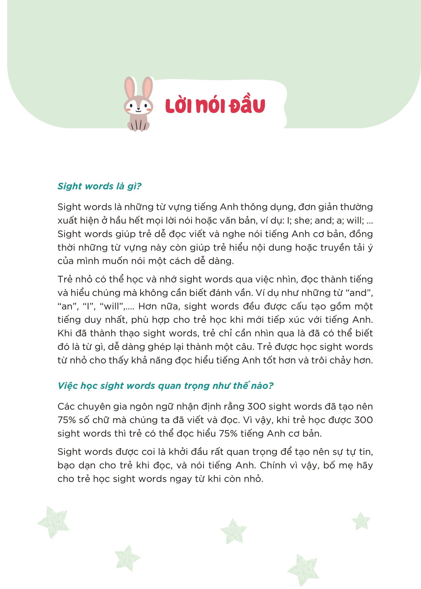 bộ 300 first sight words for kids - 2