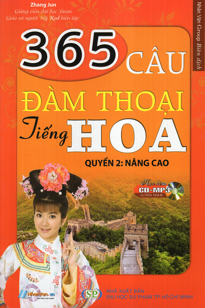 bộ 365 câu đàm thoại tiếng hoa quyển 2 nâng cao (kèm cd)