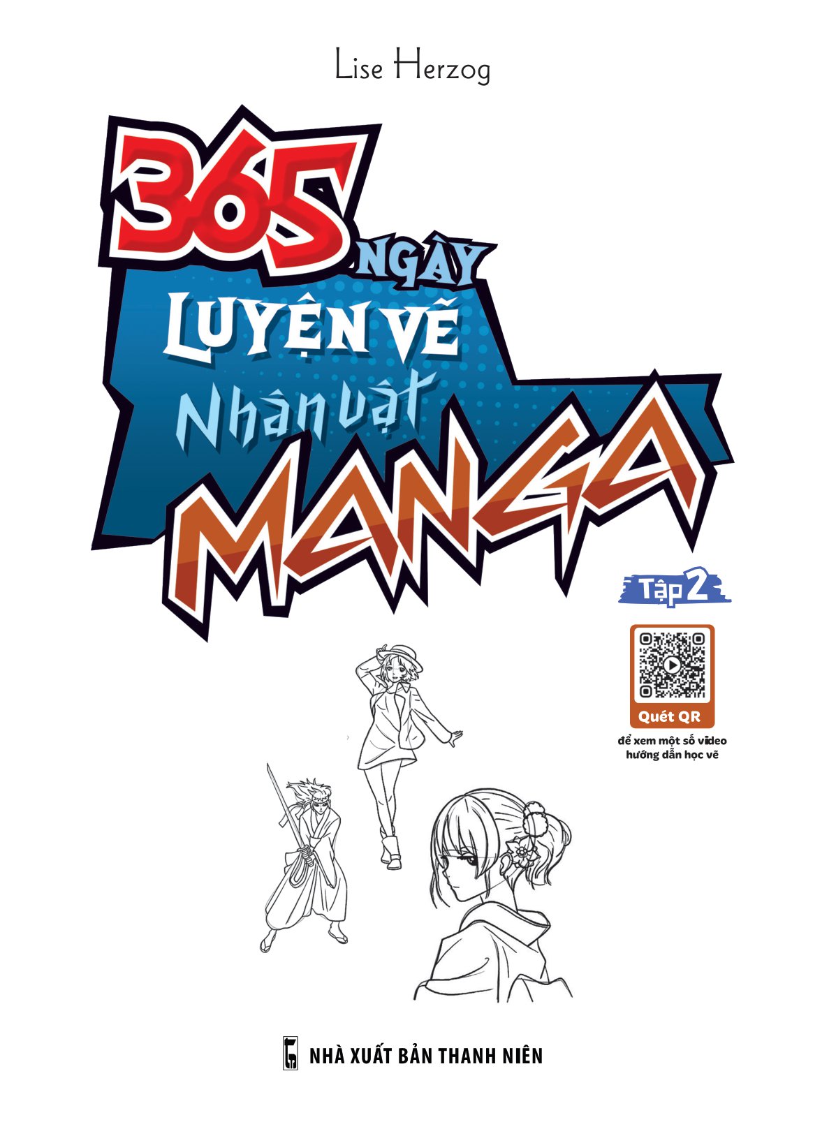 bộ 365 ngày luyện vẽ nhân vật manga - tập 2