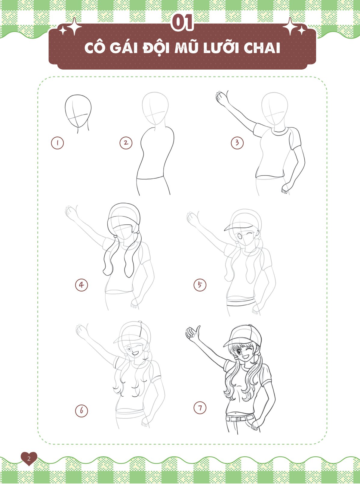 bộ 365 ngày luyện vẽ nhân vật manga - tập 2