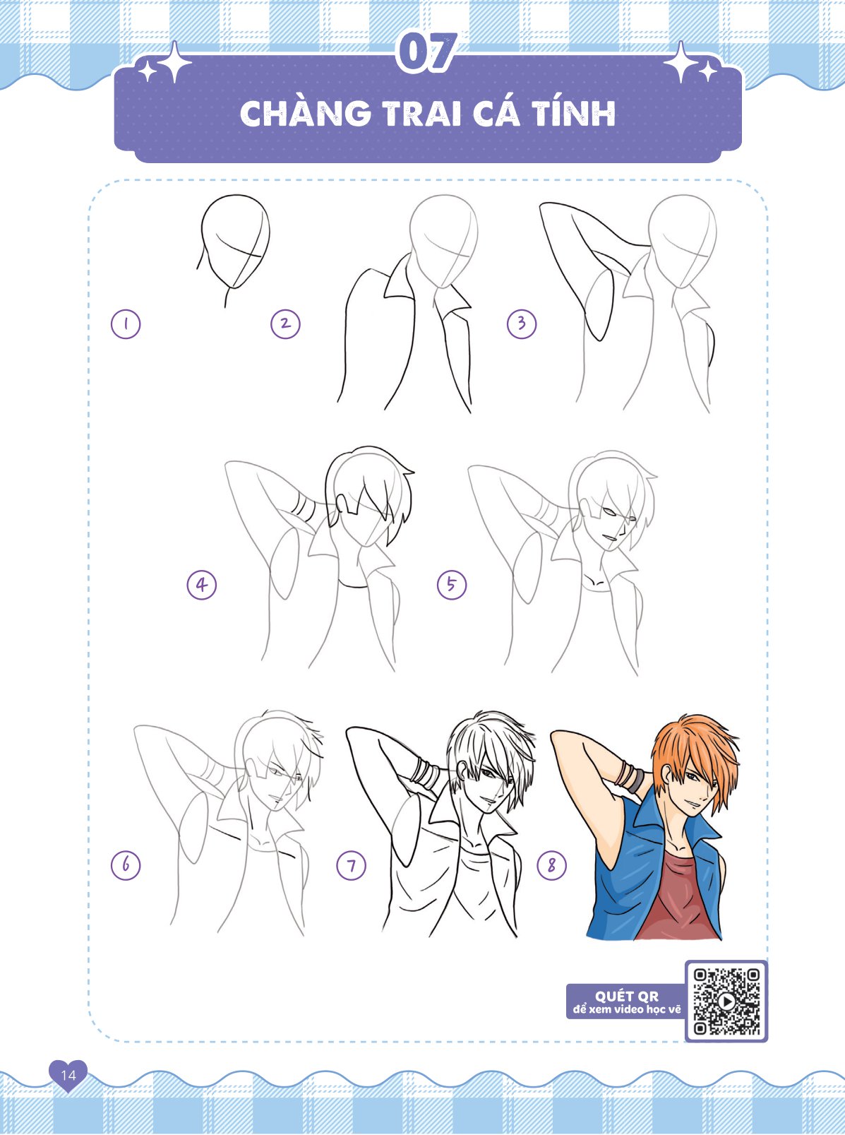 bộ 365 ngày luyện vẽ nhân vật manga - tập 2