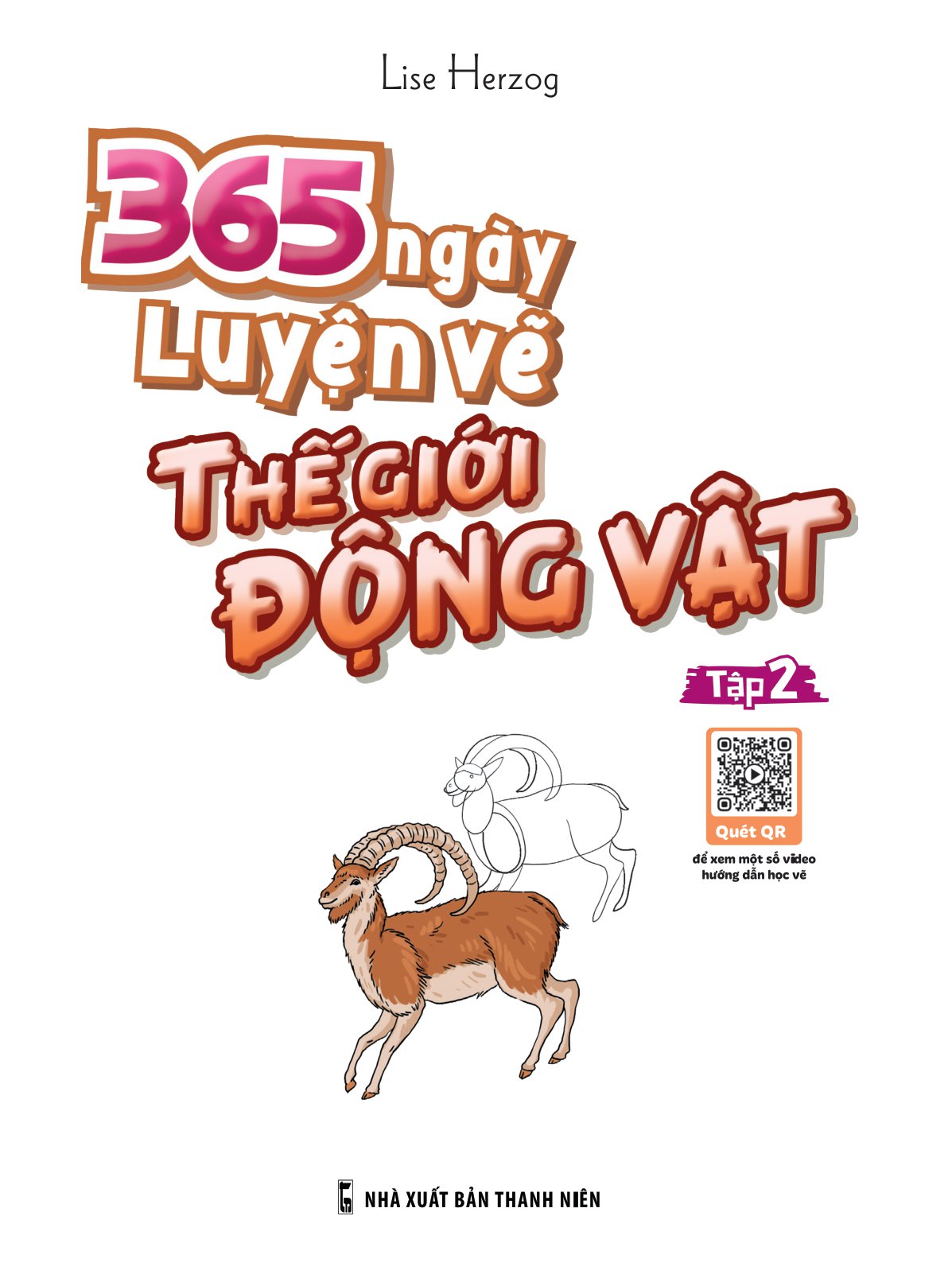 bộ 365 ngày luyện vẽ thế giới động vật - tập 2