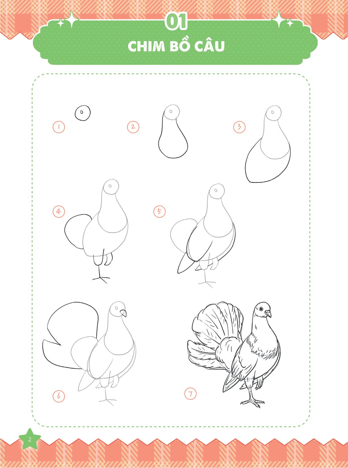 bộ 365 ngày luyện vẽ thế giới động vật - tập 2