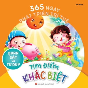 bộ 365 ngày phát triển trí tuệ - quan sát và tư duy (bộ 6 cuốn)